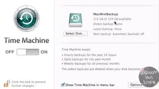 How to use a Network Drive with Time Machine