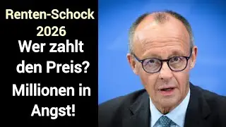 Renten-Schock 2026: Warum immer mehr Rentner in Deutschland verzweifeln