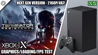 Terminator Resistance: Next Gen Version &mdash; геймплей Xbox Series X + тест FPS
