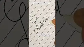 Style writing calligraphy | Good handwriting in English #shorts #liberty #youtubeshorts