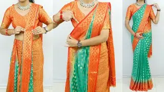 Full Nivi Drape | Saree Draping Style | Easy Saree Draping | Saree Wearing