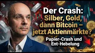 Der Crash: Silber, Gold, dann Bitcoin - jetzt Aktienmärkte? Videoausblick