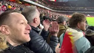 Eddie Nketiah Scores Against Man Utd at The Emirates!