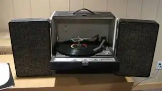 GE Portable Record Player