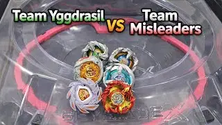 Beyblade X Team Yggdrasil VS Team Misleaders