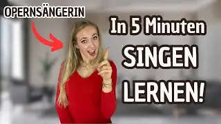 Singen lernen in nur 5 Minuten! Mit Vocal Coach Veronika