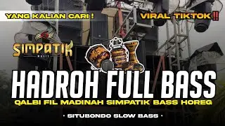 HADROH FULL BASS • QALBY FIL MADINAH STYLE SIMPATIK • SHOLAWAT VIRAL TIKTOK TERBARU 2025