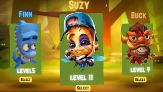 Team Battles with Level 11 Suzy Zooba #animalgames #gaming #zooba #suzy #victory #videogames  