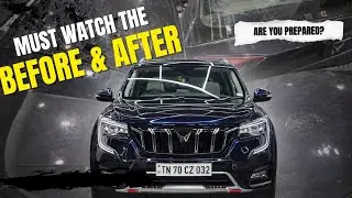 XUV700 Paint Restoration + Crystal Matrix PPF | PRENUP Process with RUPES | Massive Transformation