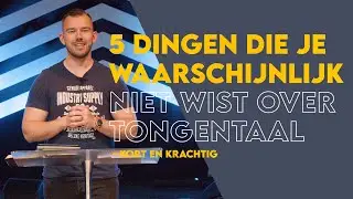 5 dingen die je waarschijnlijk niet wist over tongentaal | Kort en Krachtig - Tom de Wal