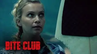 Something lurks above Amber at a photoshoot