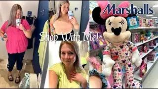 Marshalls Shop With Me & Haul! Plus Size Try On! (& I Explain What Happened To My Face 😬)