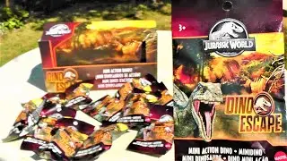 Dino Escape Mini Action Dino Blind Bag Figures With Codes!
