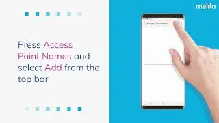 How to setup internet on your Melita mobile ANDROID devices