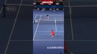 Nadal's perfect play against Federer 😳😳 #shorts #nadal #federer #tennis #subscribe
