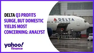 Delta Q3 profits surge, but domestic yields most concerning: Analyst