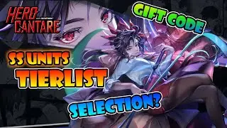 TIER LIST SS Heroes , SELECTION SUMMON + Redeem Code | Hero Cantare with WEBTOON