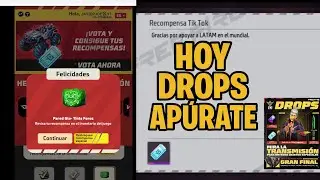 R&Aacute;PIDO &Uacute;LTIMO D&Iacute;A PARA RECLAMAR PARED GLOO  EN PAGOSTORE  COMO RECLAMAR LOS  DROPS DE TIKTOK FFWS 🌟