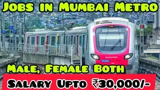 Mumbai Metro: Jobs for Everyone! #shorts #viral 