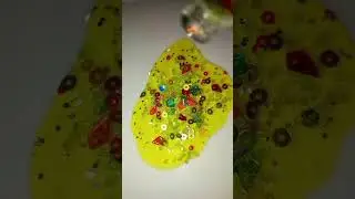 slime  glitter 💛 video