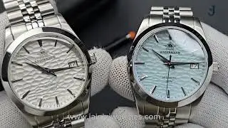 Addiesdive AD-2118 First Look | Ice Blue vs Snow White Water-Ripple Dial