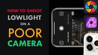 iPHONE PHOTOGRAPHY: HOW TO GET GREAT LOW LIGHT SHOTS FROM A POOR CAMERA W/ HDR BRACKETS & AFFINITY