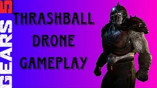 Thrashball Drone Gameplay (Gears 5)