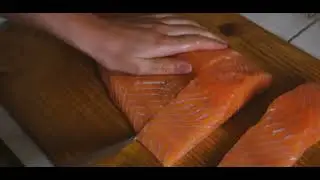 preparing salmon using viral TikTok recipe 😋 delicious @good foodies crazy