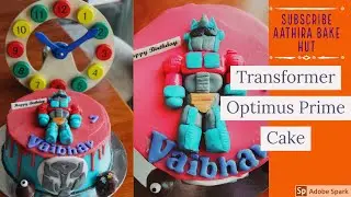 Transformer Optimus Prime Cake.