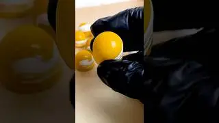 Mango Coconut Delight: Glossy Chocolate Confections! 🥭🥥🍫