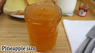 3 ingredients pineapple jam | Homemade pineapple jam | Pineapple jam by Looks delicious