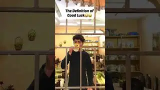 The Definition of Good Luck🤞🤞