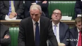The Moment UK Parliament Learned Of Apparent Terrorist Attack (Mar 22, 2017)
