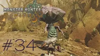 Monster Hunter Wilds Walkthrough - Part 34! - The Wounded Hollow & Fluffy Pink Fur