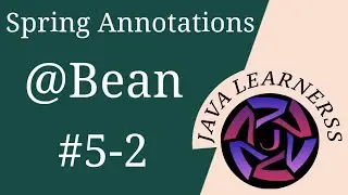 @Bean Annotation Part - 2 | @Bean annotation with @Lazy, @Scope and @DependsOn |  