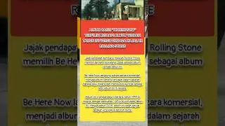 on this day | 11 januari 1998 album be here now terpilih sebagai 