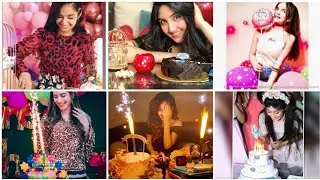 30+Birthday poses for girls with cake