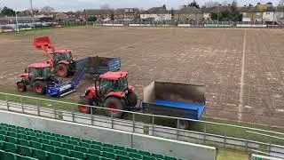 McGovern Park, pitch resurfacing