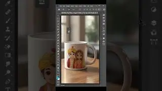Create a Realistic Mug Mockup in Photoshop! 🔥 | Easy Photoshop Tutorial #Shorts