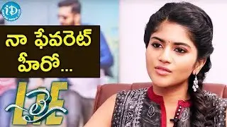 He Is One Of My Favourite Actors - Actress Megha Akash | #Lie | Talking Movies With iDream