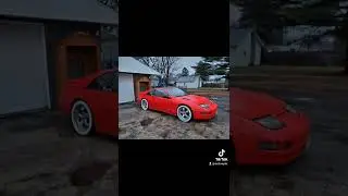 red nissan 300zx