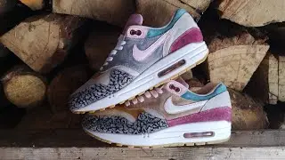 Air Max 1 elephant print custom