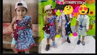 Ruhi 😍 Muje 3rd no mila 🎉 Odd Dress Competition 🤔 मुझे तीसरा नंबर मिला ♥️ अजीब ड्रेस प्रतियोगिता 🥋