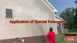 Oakland Power Washing, removing oxidation and high pressure damage