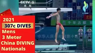 2021 Chinese diver 3 Meter diving 307c - Mens 3 Meter Diving - China National Games