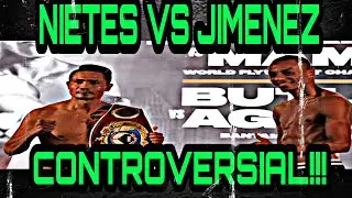 Nietes vs Jimenez FULL FIGHT l Reaction l Controversial Fight!