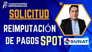 Como solicitar la Reimputaci&oacute;n de pagos SPOT SUNAT 2023 - paso a paso
