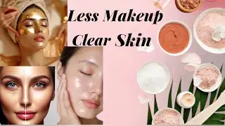 Less Makeup clear skin #basicofmakeup