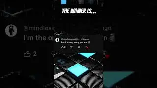 The winner for my roblox 50 comment robux contest #shorts
