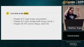 Crowd Review - Mathieu Ropert - CppCon 2019